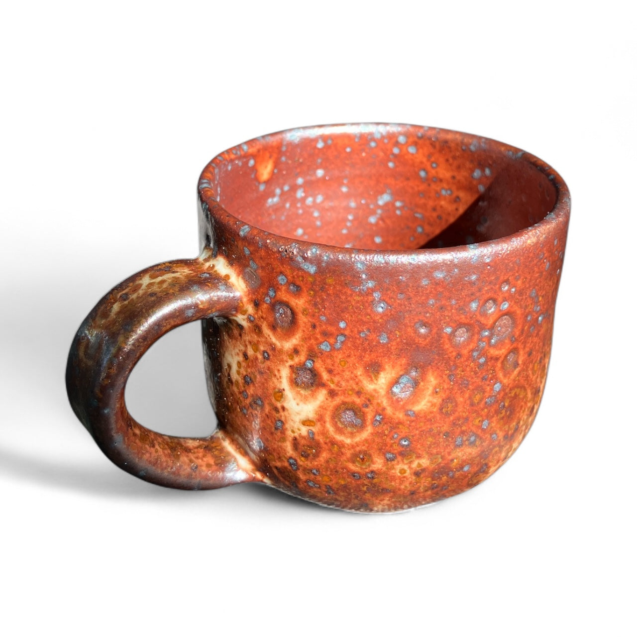 Deep Volcanic Red Espresso Cup
